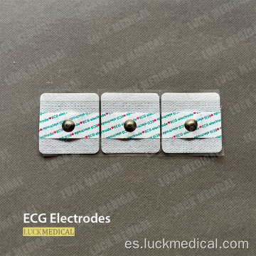 Electrodos ECG desechables baratos para la máquina Holter ECG